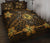 Hawaii Mix Polynesian Turtle Plumeria Quilt Bed Set - AH - Nick Style - Brown - Polynesian Pride