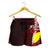 Palau Polynesian Women's Shorts - Coat Of Arm With Hibiscus - Polynesian Pride