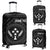 Kosrae Personalised Luggage Covers - Kosrae Flag In Polynesian Tattoo Style (Black) - Polynesian Pride