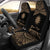 Nauru Polynesian Custom Personalised Peisonalised Car Seat Covers - Pride Gold Version Universal Fit Gold - Polynesian Pride