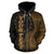 Cook Islands Polynesian Custom Zip up Hoodie Coconut Gold - Polynesian Pride