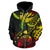 Hawaiian Reggae Turtle Zip Hoodie - Polynesian Pride