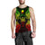 Niue Polynesian Men Tank Top Map Reggae Reggae - Polynesian Pride