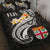 Fiji Quilt Bed Set - Fiji Seal Polynesian Patterns Plumeria (Black) Black - Polynesian Pride