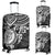 American Samoa Polynesian Luggage Cover - Black Turtle - Polynesian Pride