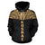 Kosrae All Over Hoodie Gold Neck Style - Polynesian Pride