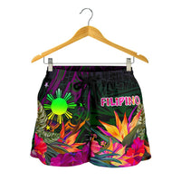 The Philippines Women's Shorts - Summer Hibiscus - Polynesian Pride