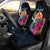 Tahiti Polynesian Car Seat Covers - Tropical Flower Universal Fit Blue - Polynesian Pride