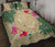 Hawaii Kanaka Maoli Palm Trees Turtle And Sharks Quilt Bed Set - Polynesian Pride