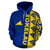 Tokelau Polynesian Hoodie Tokelau Flag Polynesian Tattoo Half 02 - Polynesian Pride