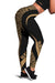 Hawaii Polynesian Leggings - Circle Style Gold Gold - Polynesian Pride