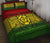 Hawaii Polyensian Kanaka Flag Turtle Quilt Bed Set - Polynesian Pride