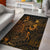 New Caledonia Area Rugs Turtle Hibiscus Gold Gold - Polynesian Pride