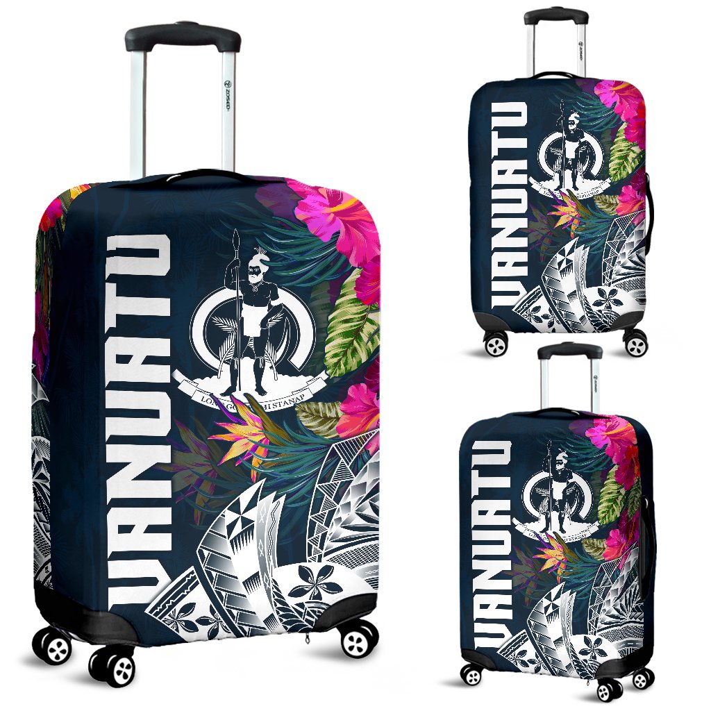 Vanuatu Polynesian Luggage Covers - Summer Vibes - Polynesian Pride