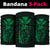 Hawaii King Kanaka Kakau Bandana 3 - Pack - Green - Polynesian Pride