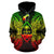 Guam Polynesian ll Over Hoodie Map Reggae - Polynesian Pride