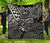 Tahiti Polynesian Premium Quilt - White Turtle Hibiscus Flowing - Polynesian Pride