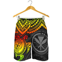 Polynesian Hawaii Short (Men) - Reggae Turtle - Polynesian Pride
