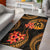 Vanuatu Polynesian Area Rug - Gold Plumeria GOLD - Polynesian Pride