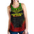 Marquesas Islands Women's Racerback Tank - Polynesian Chief Reggae Version Art - Polynesian Pride