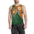 Marshall Islands Men's Tank Top - Kwajalein Atoll Marshall Islands Flag with Polynesian Patterns - Polynesian Pride