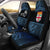 Fiji Rugby Polynesian Patterns Car Seat Covers Blue - Polynesian Pride