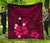 Hawaii Turtle Poly Tribal Pink Premium Quilt Pink - Polynesian Pride