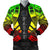 Palau Men Bomber Jackets - Polynesian Tattoo Reggae Reggae - Polynesian Pride