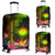 Marshall Islands Polynesian Luggage Covers - Hibiscus and Banana Leaves Reggae - Polynesian Pride