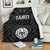 Tahiti Premium Blanket - Tahiti Seal In Polynesian Tattoo Style (Black) - Polynesian Pride