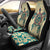 Polynesian Turtle Car Seat Covers - Maori Sun Turtle Universal Fit Black - Polynesian Pride