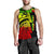 (Custom Personalised) Polynesian Guinea Men's Tank Top - Moana Maui Tattoo With Coat Of Arm Guinea Reggae - Polynesian Pride