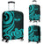 Marshall Islands Luggage Covers - Tentacle Turtle Turquoise Turquoise - Polynesian Pride