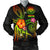 Federated States of Micronesia Polynesian Men's Bomber Jacket - Legend of FSM (Reggae) Reggae - Polynesian Pride