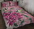 Hawaii Clematis Humming Bird Quilt Bed Set Art - Polynesian Pride