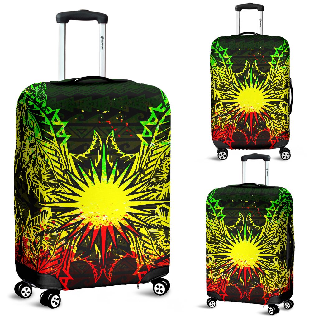 Marshall Islands Polynesian Luggage Covers Map Reggae Reggae - Polynesian Pride