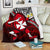 Dab Trend Style Rugby Premium Blanket Wallis and Futuna White - Polynesian Pride