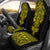 Hawaii Turtle Polynesian Car Seat Cover - Yellow - Armor Style Universal Fit Yellow - Polynesian Pride