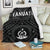 Vanuatu Premium Blanket - Vanuatu Seal With Polynesian Tattoo Style - Polynesian Pride