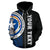 Northern Mariana Islands Polynesian All Over Custom Zip up Hoodie Blue Line - Polynesian Pride