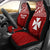 Wallis And Futuna Car Seat Covers - Wallis And Futuna Coat Of Arms Polynesian Tattoo Red Universal Fit Red - Polynesian Pride