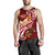 American Samoa Men's Tank Top - AS Seal Polynesian Patterns Plumeria - Polynesian Pride