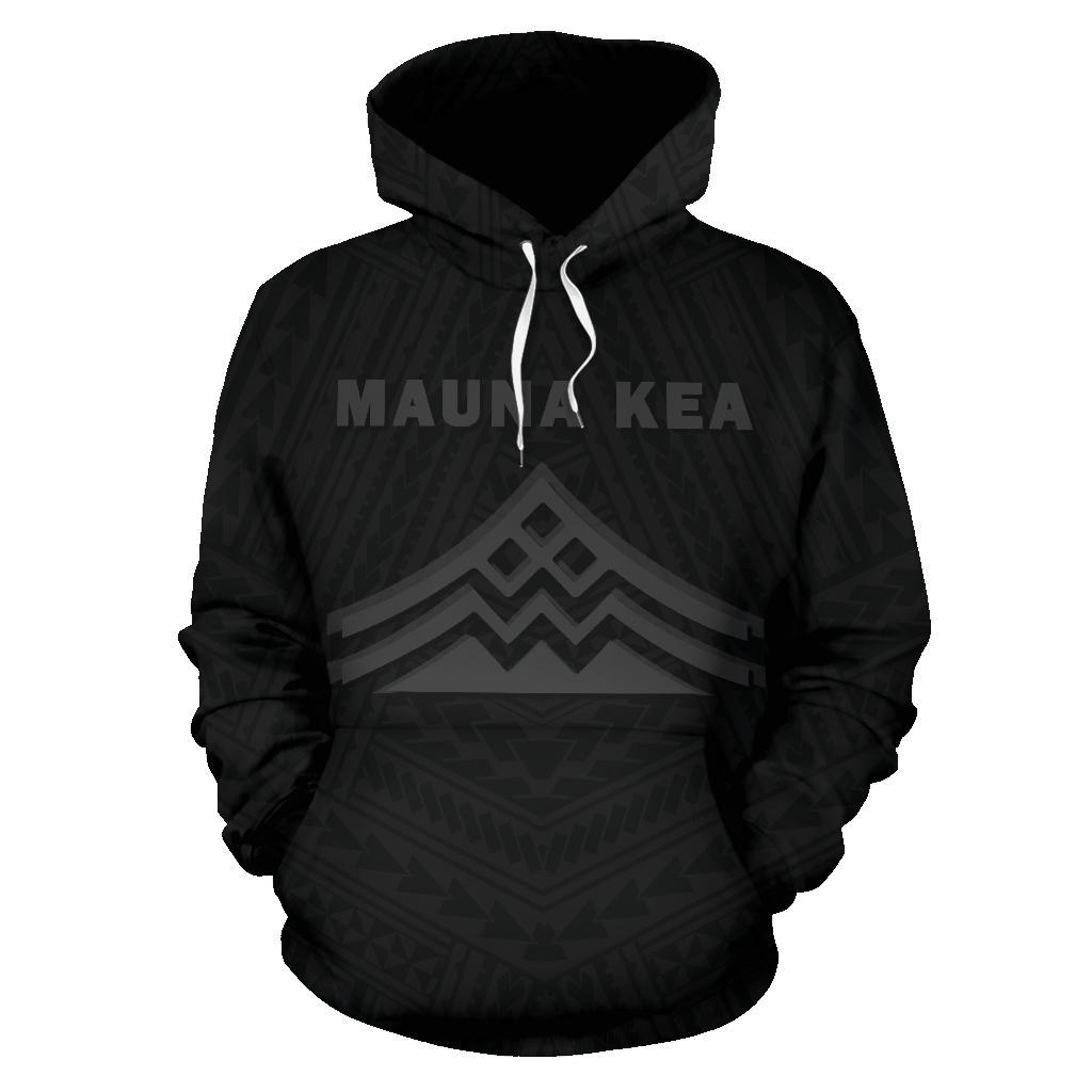 Hawaii Mauna Kea Polynesian Hoodie Grey - Polynesian Pride