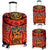 Anzac Lest We Forget Poppy Luggage Covers New Zealand Maori Silver Fern - Australia Aboriginal Red - Polynesian Pride