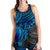 American Samoa Polynesian Women's Racerback Tank - Blue Turtle - Polynesian Pride