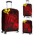 Hawaii Hibiscus Luggage Cover - Harold Turtle - Red Red - Polynesian Pride