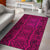 Hawaii Area Rug Polynesian Symmetry AH Rug Pink - Polynesian Pride