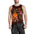 Polynesian Hawaii Men's Tank Top - Legend of Kanaka Maoli (Red) - Polynesian Pride