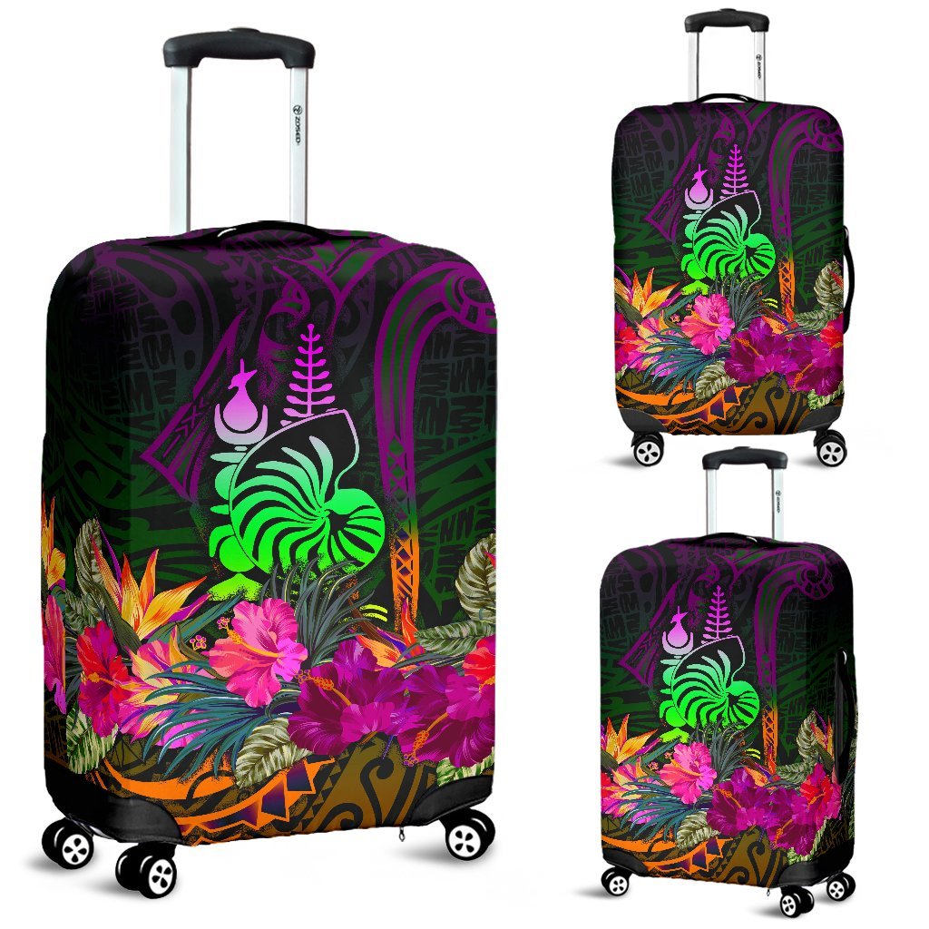 New Caledonia Polynesian Luggage Covers - Summer Hibiscus - Polynesian Pride