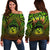 Polynesian Hawaii Off Shoulder Sweater - Reggae Vintage Polynesian Patterns Art - Polynesian Pride